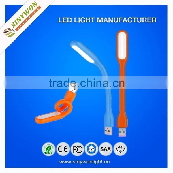 Factory Price 2015 SYW 2W DC5v 6000-65OOK Usb Gadgets Flexible Computer LED USB Light