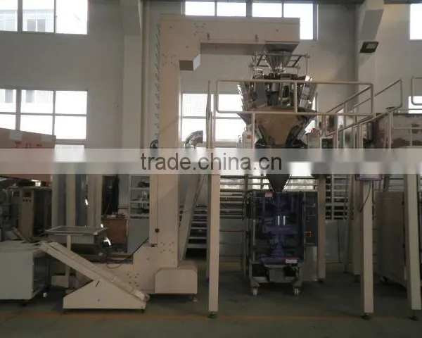 Full Automatic Small Candy Biscuits Weighing Packing Machine