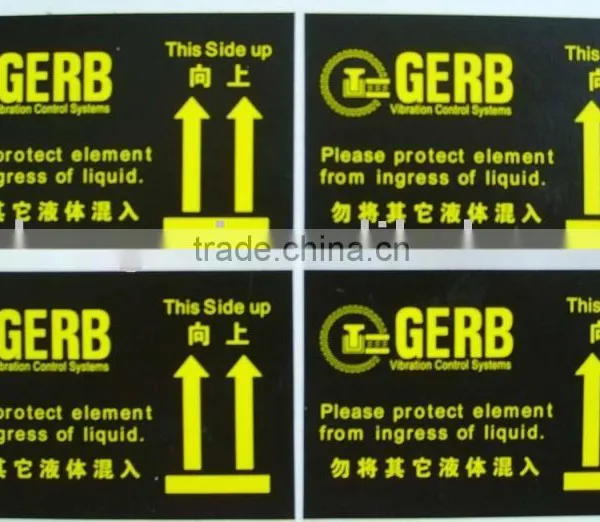 Adhesive Labels Used for Product Introduction Available in Roll and Flat Patterns Customized