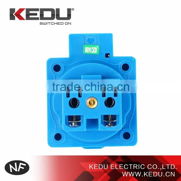 KEDU Waterproof French Socket 16A 250V IP54 photo-2
