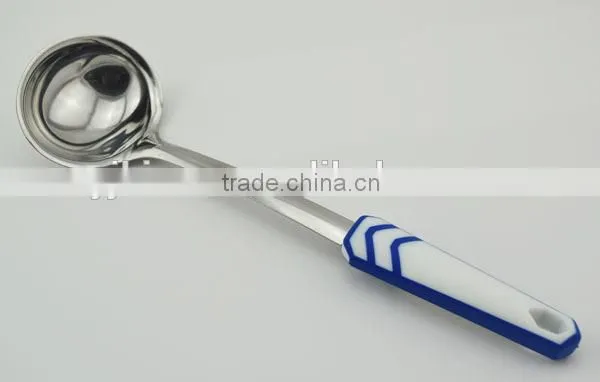 2016 Canton Fair Kitchen Utensils Display Stainless Steel Soup Ladle With New Corn Handle photo-3