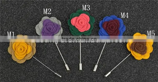 Mens Flower Lapel Pin LAP012 photo-2