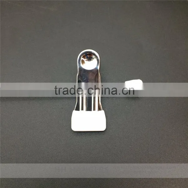 White Tips Metal Adjustable Wire Trousers/ Skirt/ Pants Coat Hanger photo-4