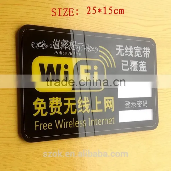Wall Mounted Top Sale Acrylic Sign Holder photo-2