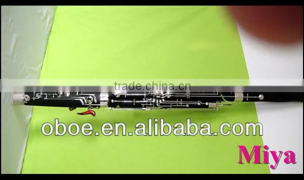 Musical Instrument Adult Type Nickel Plated Hard Rubber Body C Tone Bassoon