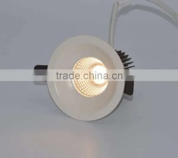 Bridgelux COB Recessed 8watts Matt White 8w Led Downlight TEC002C8WS photo-2