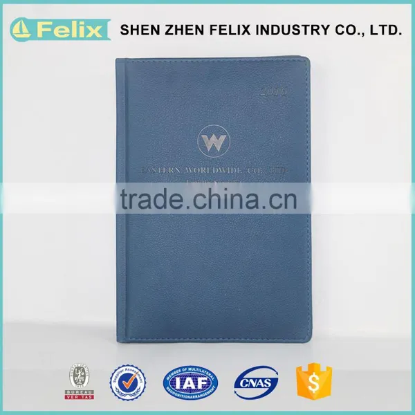 A5 Leather Journal Simple Design School Notebook Supplier