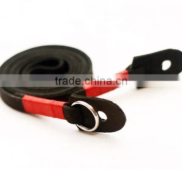 10mm Leather Black Camera Neck Shoulder Strap photo-5