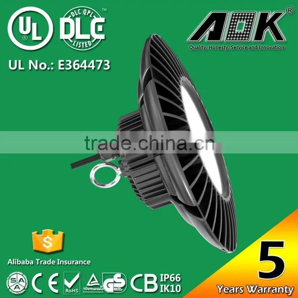 UL DLC TUV GS CE RoHS SAA Listed UFO LED High Bay Light 150W photo-2