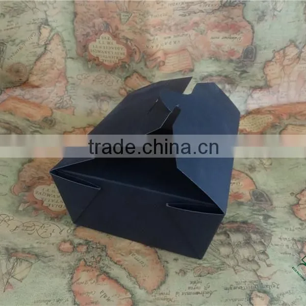 Take Out Brown Food Grade Kraft Paper Noodle Box Design photo-2