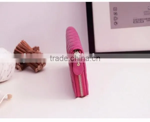 Stylish Long Leather Women Wallets With Card Slots OEM ODM Personalized Wallet photo-3