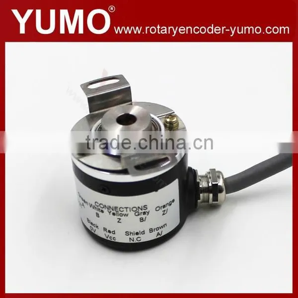 IHC3806 China Bore Optical Encoder Price Optical dc Motor Hollow Shaft Incremental Rotary Encoder photo-3