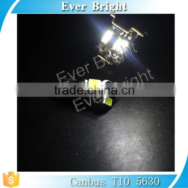 CE,ROSH Car Auto LED T10 194 W5W Canbus 10smd 5630 5730 LED Light Bulb ,led Smd T10 Canbus photo-2