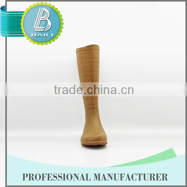 Most Popular Cheap Latest Design Rain Boots With Zipper photo-2