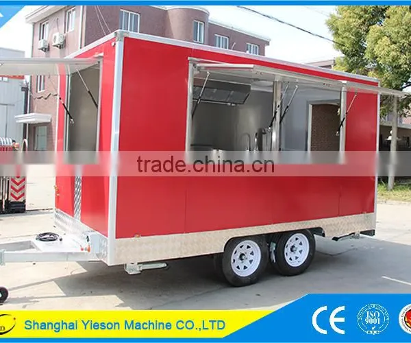 YS-FV390B High Quality Gelato Cart/solar Food Truck for Sale photo-4