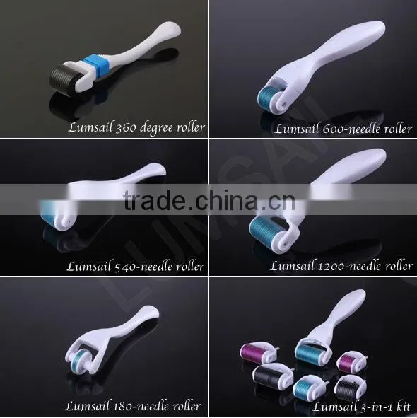 3 in 1 Derma Roller Dermaroller for Treatment of Acne Scars and Healing Wounds photo-2