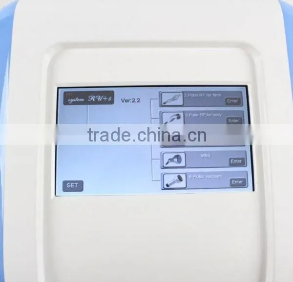 Bipolar Rf Ultrasonic Liposuction Cavitation Mini 5 Working Handle Ultrasound Cavitation Body Slimming Machine 500W photo-4
