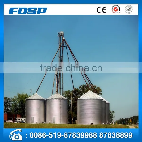 Large Coal Ash Steel Silo , Silo With Conveying System