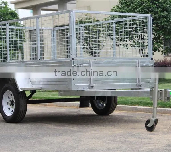 High Quanlity 7x5ft Galvanised Caged Box Trailer photo-4
