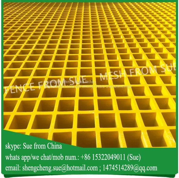 38x38x38mm Car Washing Frp Grating for Mauritius photo-2