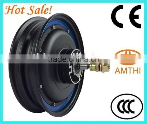 dc Brushless Electric Motorcycle Motor, 10inch Hub Motor for Motorcycle ,brushless dc Hub Motor photo-5