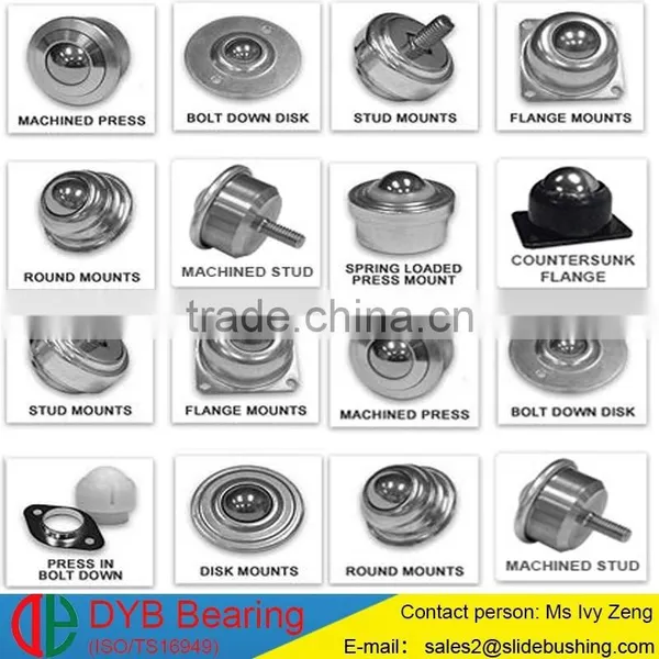 Conveyor Roller Bearing,ball Table,ball Transfer Unit,(Rubber/plastic/steel) Conveyor Skate Wheel Bearing photo-5