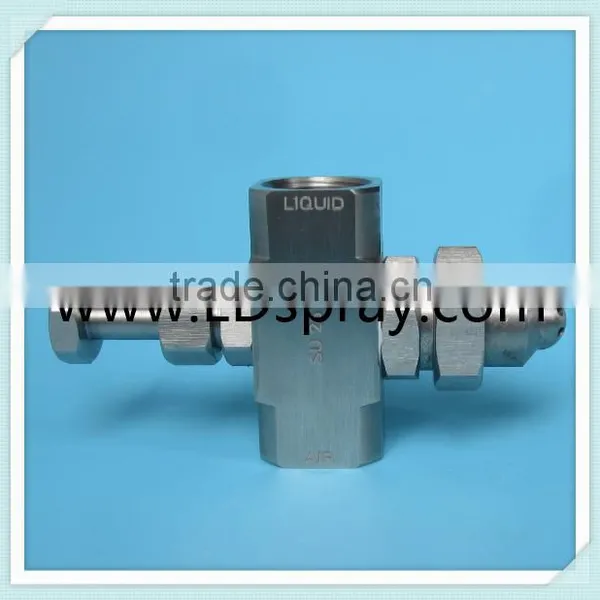 Pressure Type Wide Angle Round (6 Holes) Air Atomizing Full Cone Nozzle photo-5