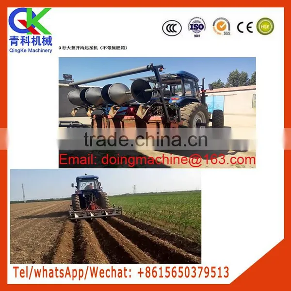 The Tractor Type Shallot Groove-cutting Machine Mini-tiller photo-2