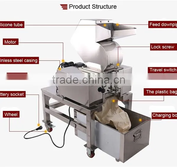 Stainless Steel Food Crusher/vegetable Crushing Machine China Manufacturer photo-2