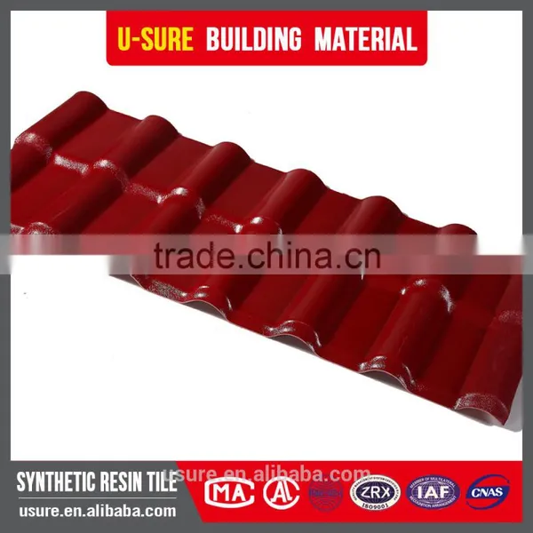 Weather Sheds Plastics Xiamen Manufactory Gazebo Roof Materials Synthetic Resin Roof Tile photo-3
