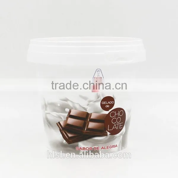 In Mould Labelling Ice Cream Containers Recyclable,ice Cream Packaging Box With Lid,ice Cream Packaging Suppliers in China photo-4
