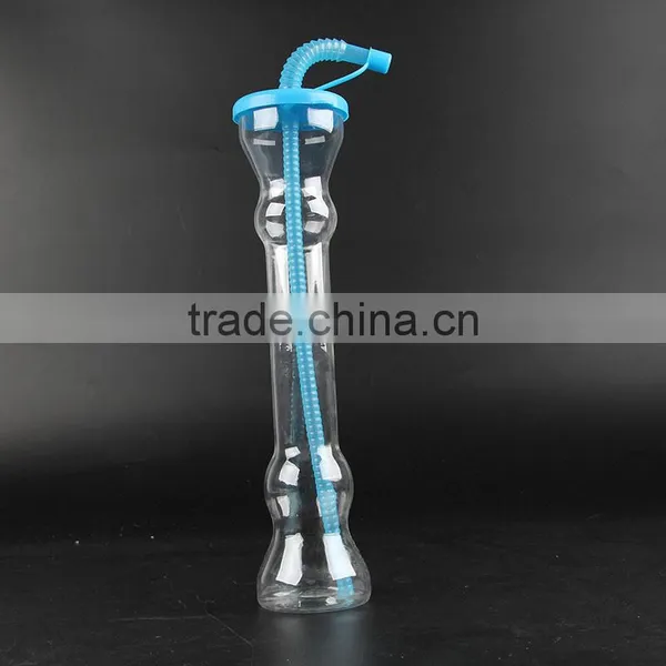 New Product 400 ml Beer Yard Bottle With Straw photo-2