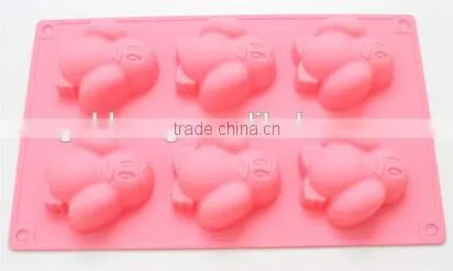 FDA/LFGB Aproved Penguin Shape Silicone Cake Mould photo-2