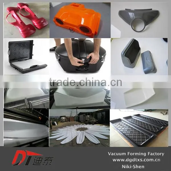 Abs Vacuum Forming Plastic Part for Auto, Irregular Shape of Plastic Product photo-6