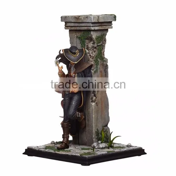 Hot LOL League of Legends Game Figure Twisted Fate Statue photo-6