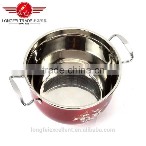 2016 New Design Round Shape Hot Selling High Quality Stainless Steel Soup Cooking Pot Set photo-5