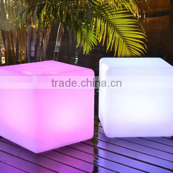 Turkish Furniture LED Lightinh Modern Cube Box Plastic Roll Plugs Outdoor Wholesale! Cube Lighting Chair photo-6
