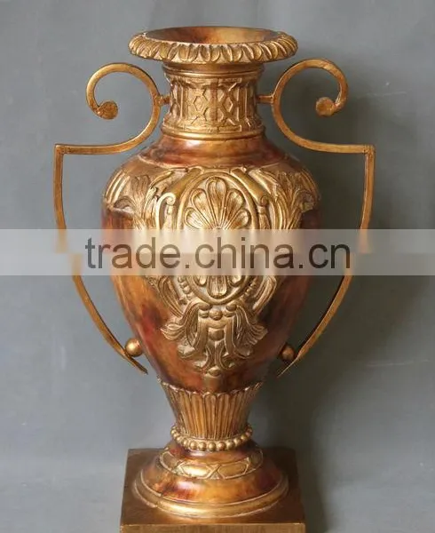 MV-5300-01 Antique Gold Vase With Ears in Different Sizes photo-2