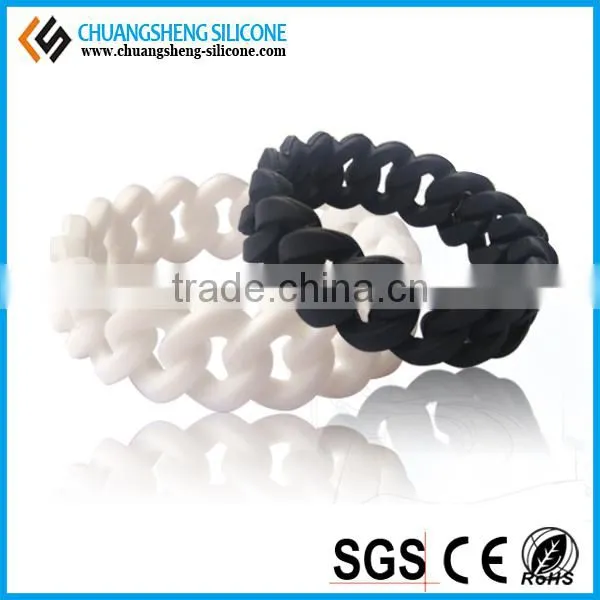 Twist Shape Silicone Fashion Wirstband, Sample Free Bracelet photo-3