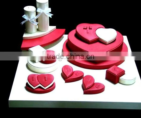 2016 Custom Luxurious Counter Jewelry Display Stand Suit photo-3