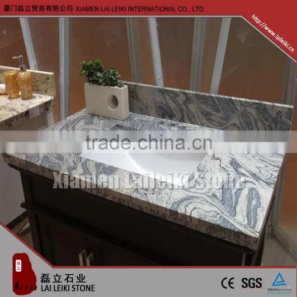 Low Water Absorption High Grade Marble Granite Bathroom Vanity Top photo-2