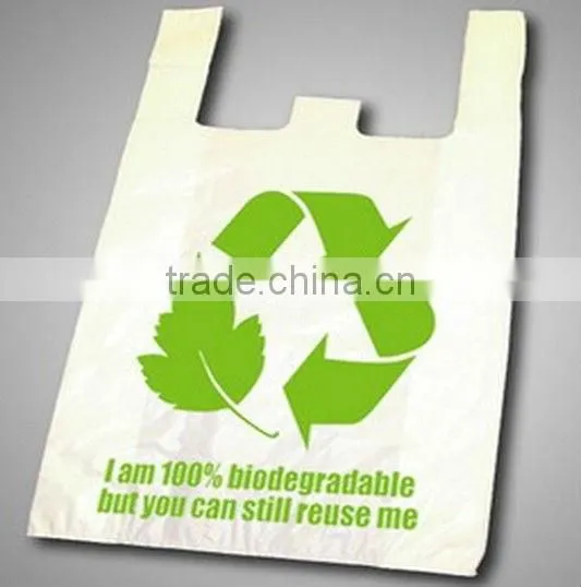 Plastic T-shirt Bag for Shopping photo-2