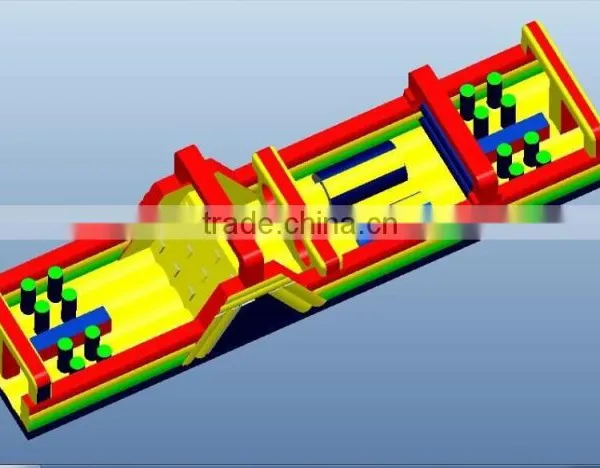 Customized Boot Camp Inflatable Obstacle Course Cheap on Sale photo-2