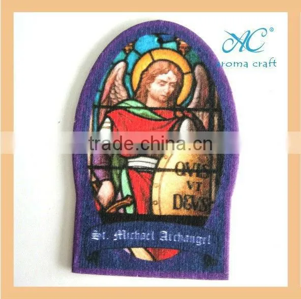 Custom Design Shape Car Air Freshener Best Promotional Gifts Hanging Type Paper Air Freshener Card photo-4
