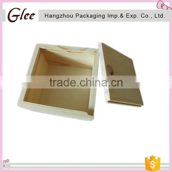 Beautiful and Classical Wooden Chinese Tea Box With Sliding Lid photo-4