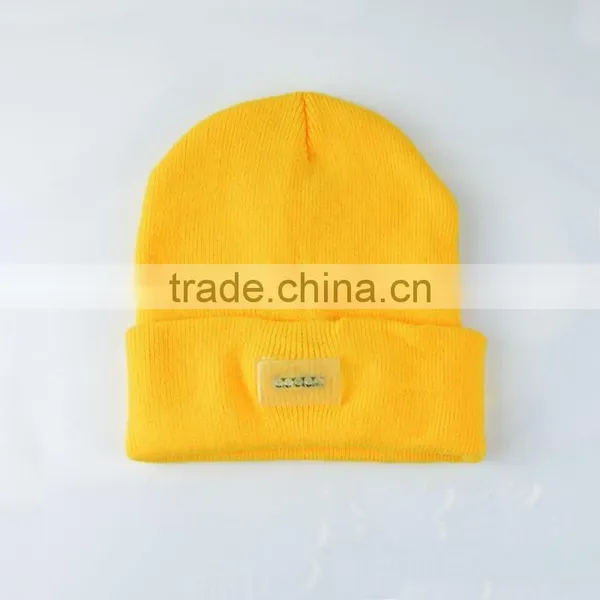 Good Quality Custom Color Led Light Beanie Hats photo-4