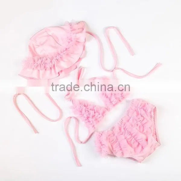 2017 Baby Summer Beach Clothing Set Baby Bikini Kids Swimwear Fashion Swimming Wear for Children photo-5