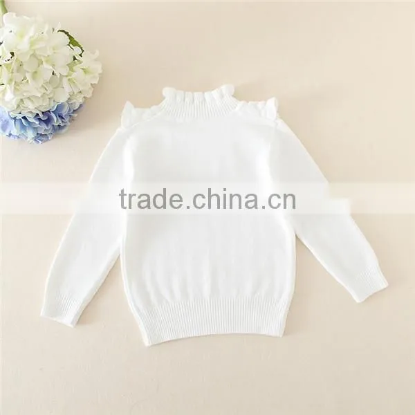 Knitting Pure Plain Colors Kid Sweater In-stock Sweater Fabric Sweater for Babies/tollderls/infants photo-4