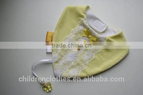 Yiwu Mingzhen Garment Factory Supply Kids Clothes Cheap Price Lace Baby Bib photo-4