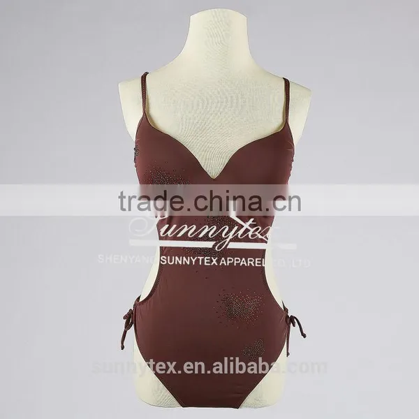 Sunnytex 2015 New Design Comfortable One Piece Swimsuit For Women photo-6